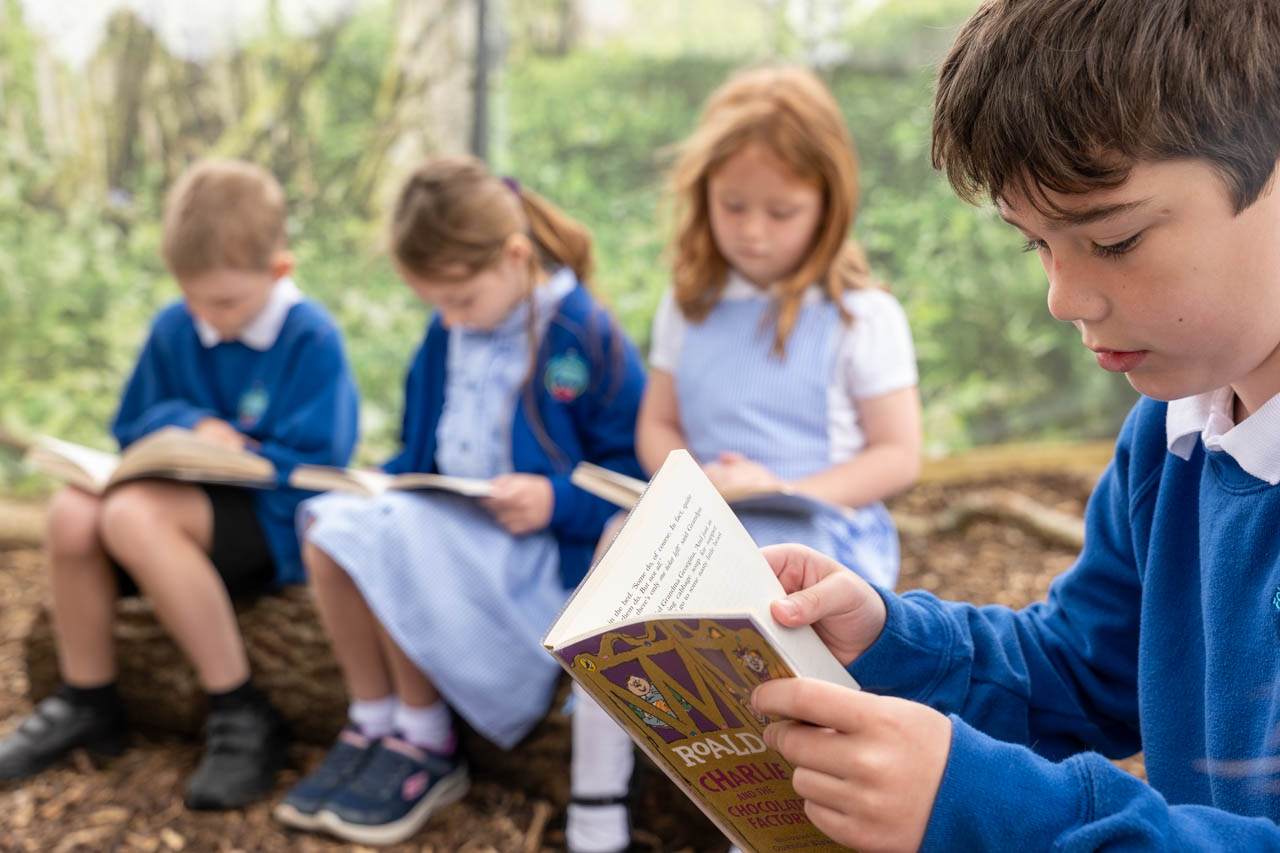 Reading at Fowey Primary School